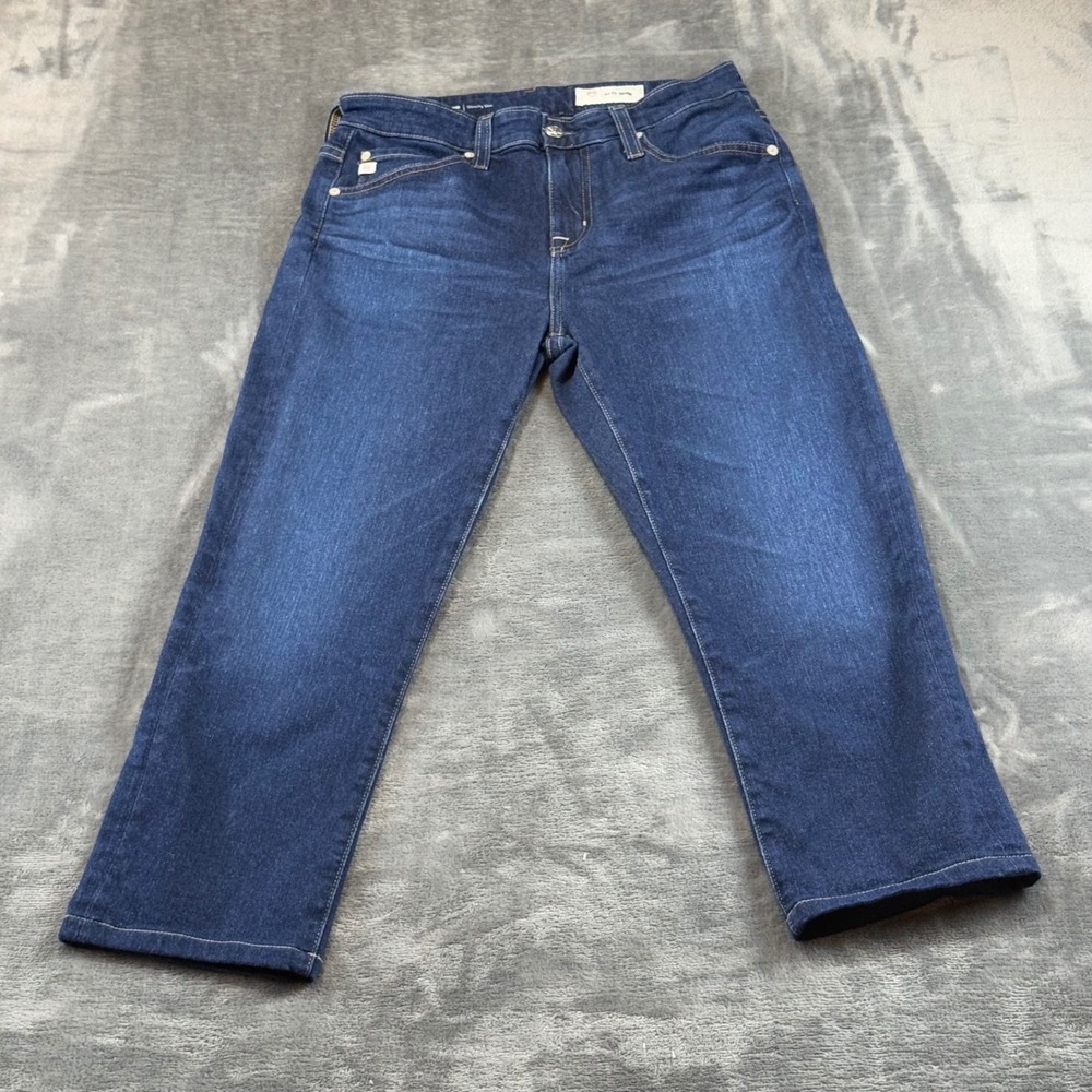AG Adriano Goldschmied Ex-Boyfriend Slouchy Slim Jeans Dark Wash 24R HYL157502Y